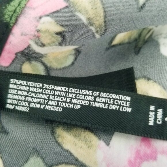 Torrid Satin Babydoll Y2K Lace Trim Floral Slip Dress Fairy Grunge Whimsigoth 2X - Picture 9 of 11